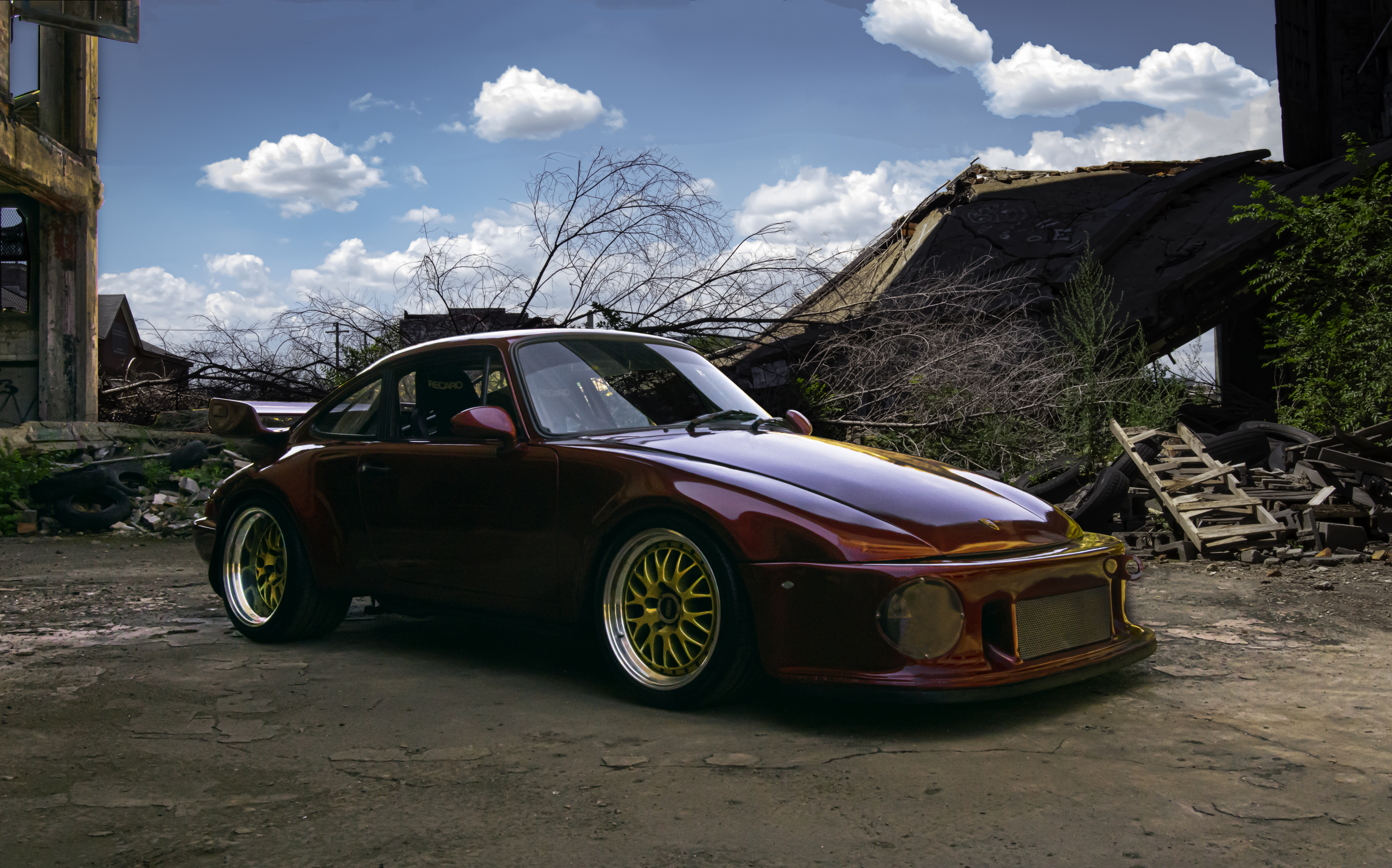 my porsche @ the 100 yr old packard plant ruins, blue skys BEST SHOT (9) - Copy.jpg