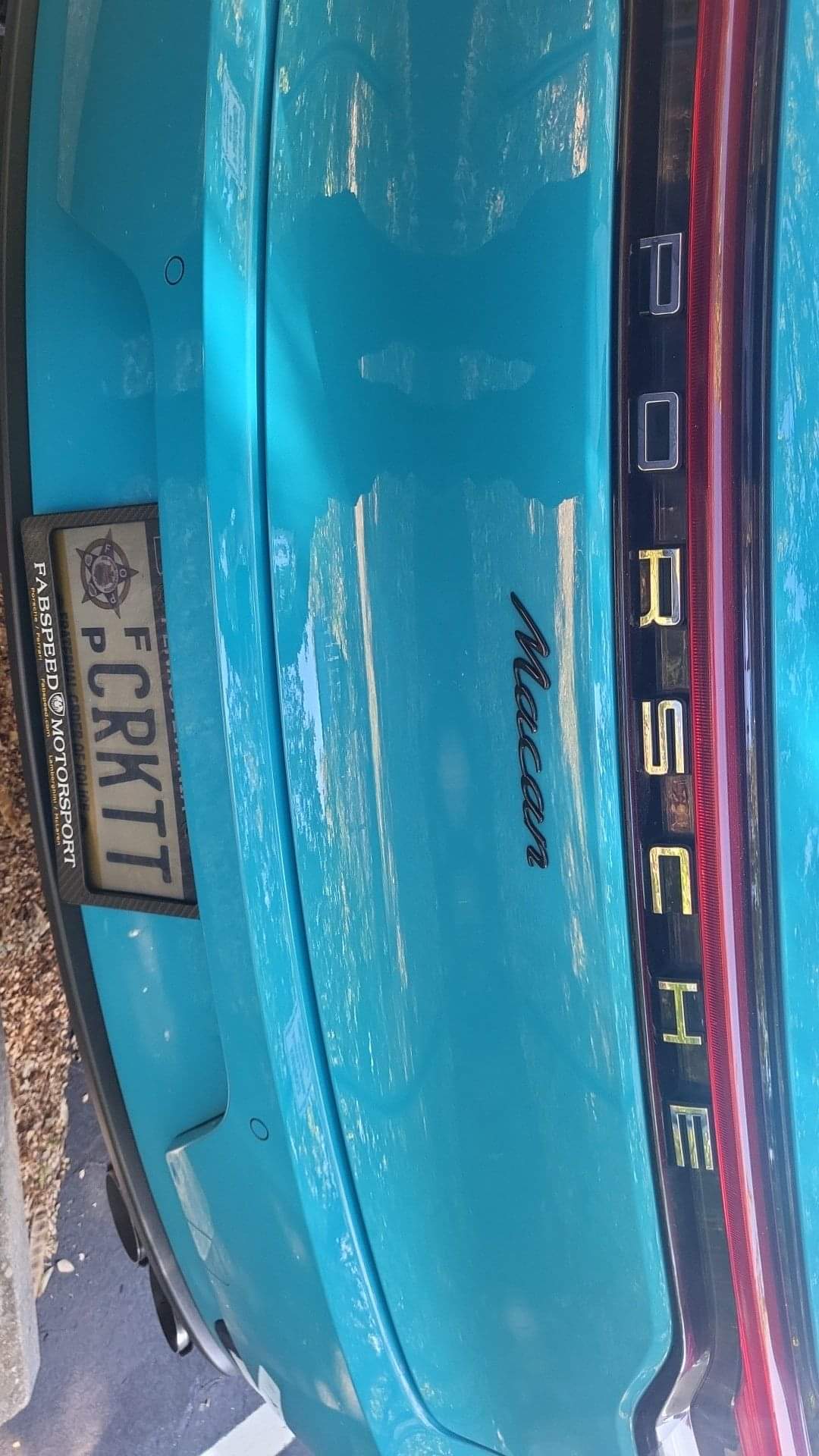 Mine on a Miami Blue Macan. Crockett as in Sonny Crockett from Miami Vice. My favorite show growing up.